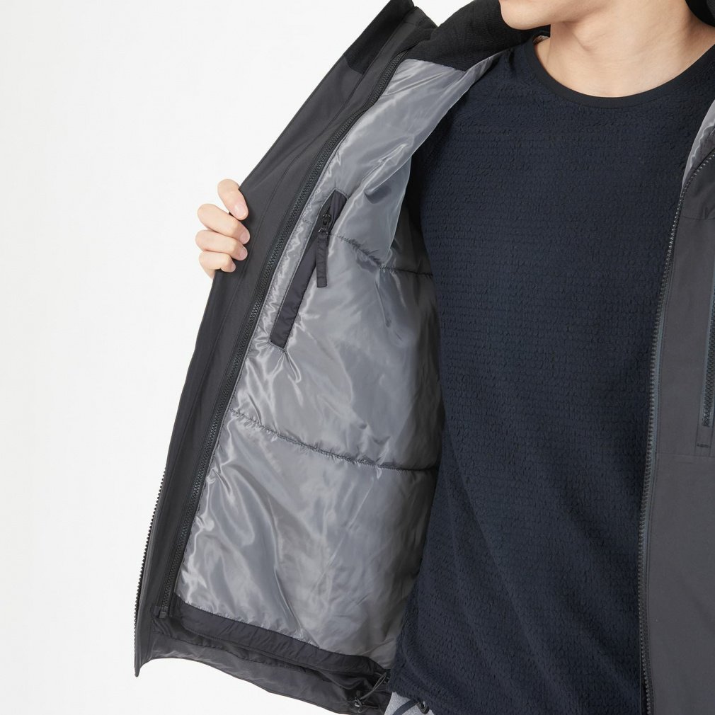 ミレー メンズ トレッキング 中綿ジャケット POBEDA 3 IN 1 JKT M