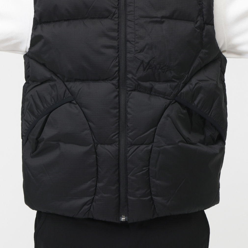 ナンガ メンズ アウトドアカジュアル ダウンベスト MAZENO RIDGE VEST