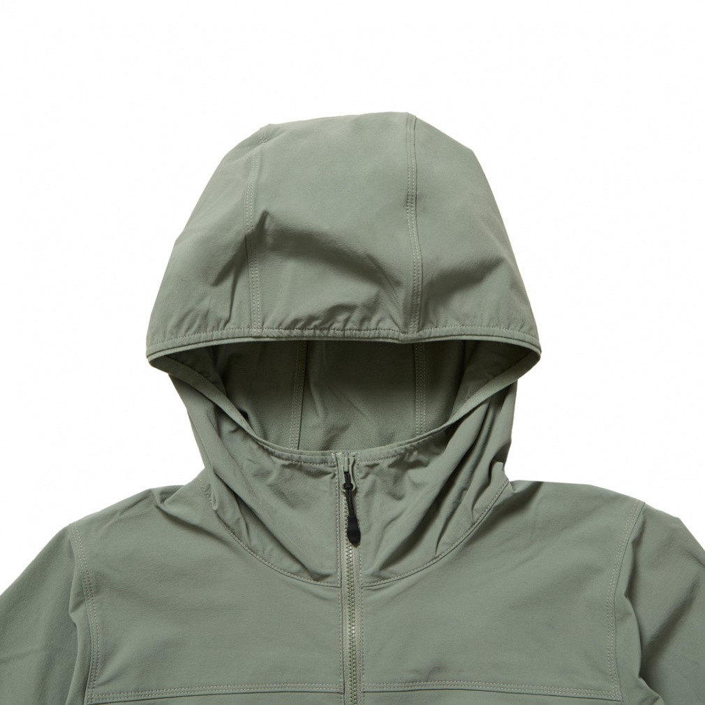 All seasons シェルジャケット　カーキグリーン　サバゲー　L ツイル テクスチャードジャケット - カーキ | ZARA Japan / 日本