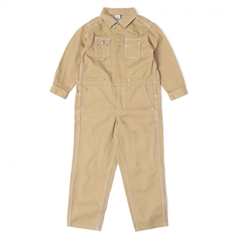 チャムス ジュニア 子供 アウトドア ロングパンツ つなぎ キッズ