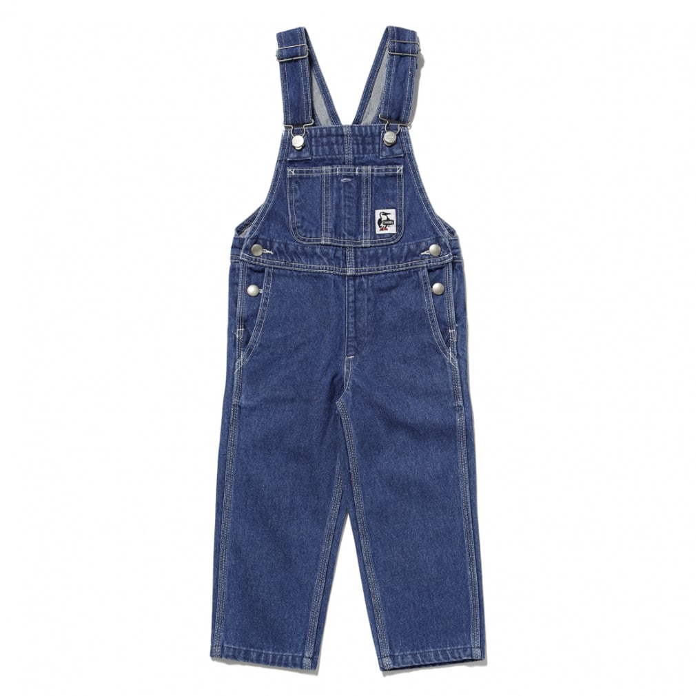 チャムス ジュニア 子供 アウトドア ロングパンツ サロペット キッズ