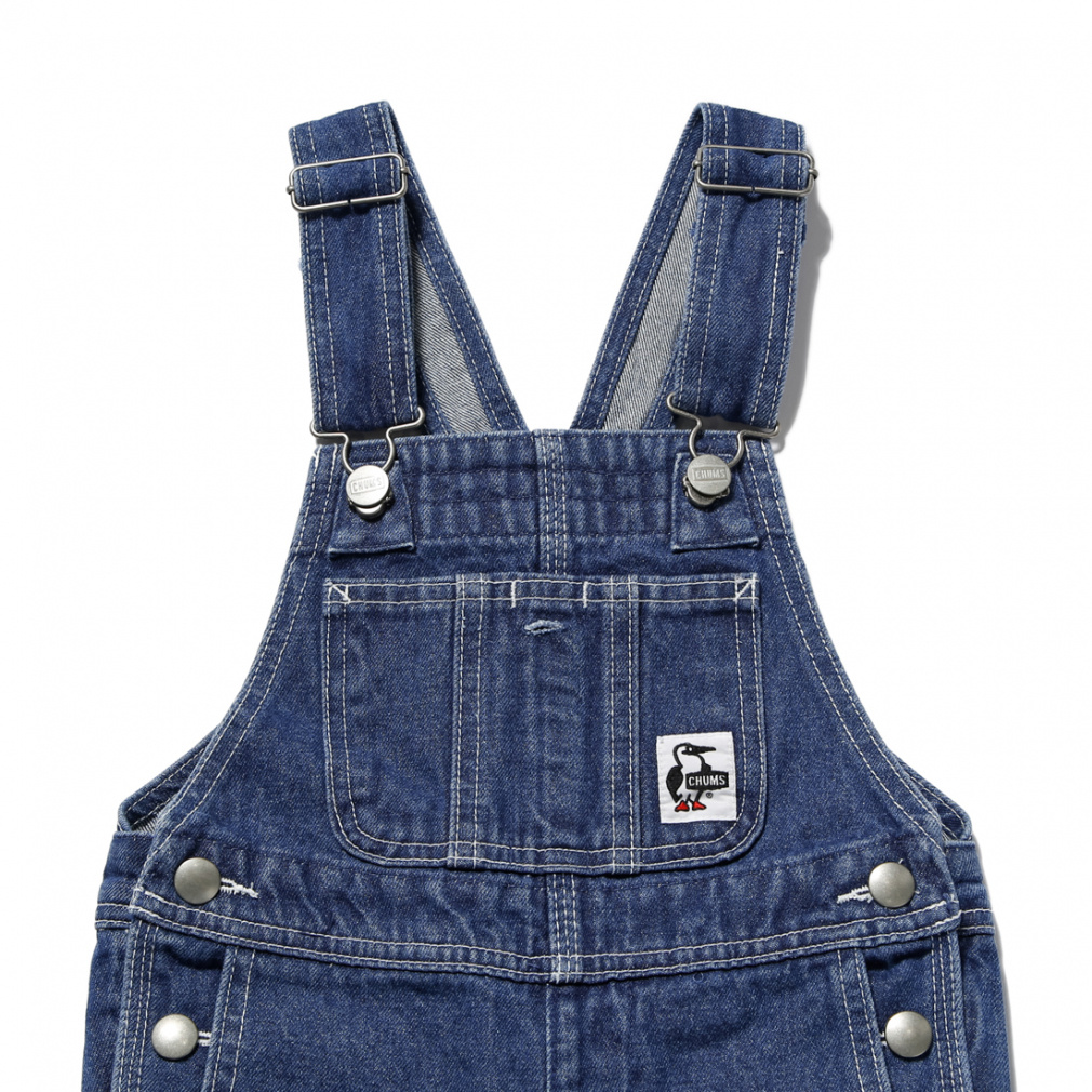 チャムス ジュニア 子供 アウトドア ロングパンツ サロペット キッズ