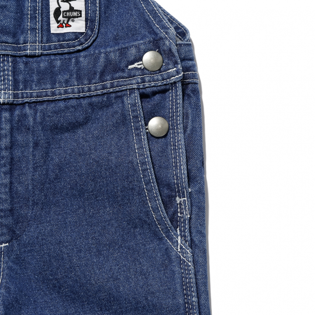 チャムス ジュニア 子供 アウトドア ロングパンツ サロペット キッズ