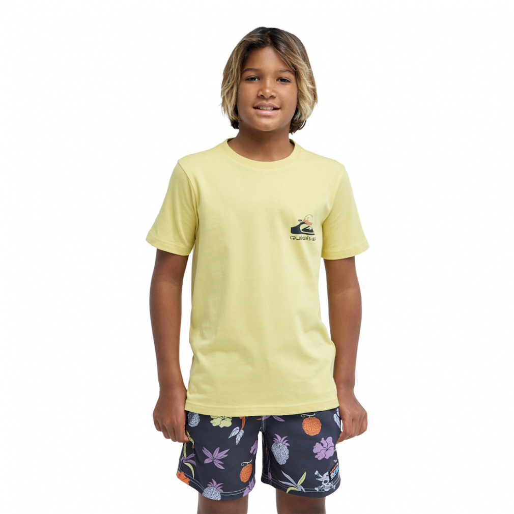 クイックシルバー ジュニア キッズ 子供 アウトドア 半袖Tシャツ OPQS