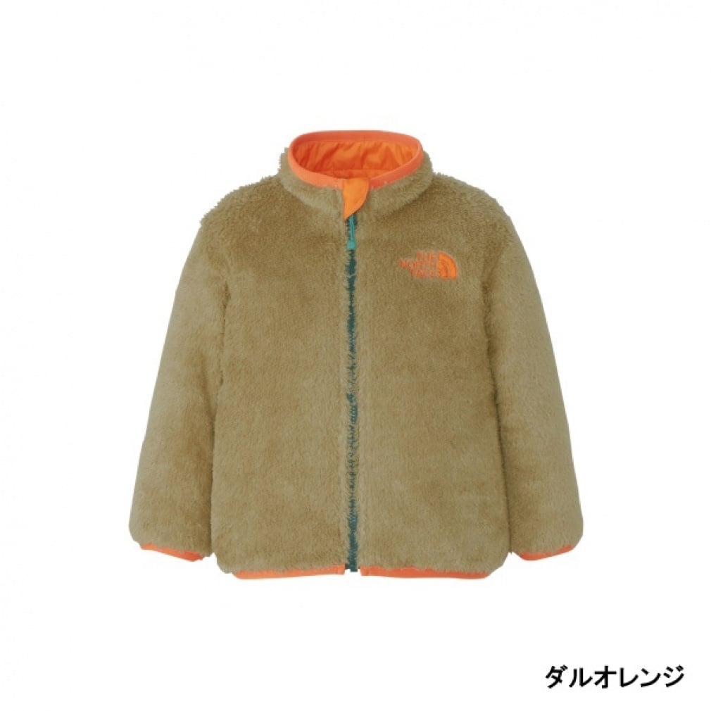新品soffitto系列brandベージュオレンジ裏地付きジャケット38 ザ・ノース・フェイス ジュニア キッズ 子供 アウトドアジャケット