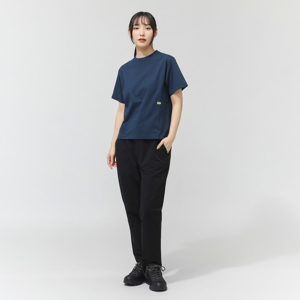 ヘリーハンセン レディース アウトドアカジュアル 半袖Tシャツ S/S