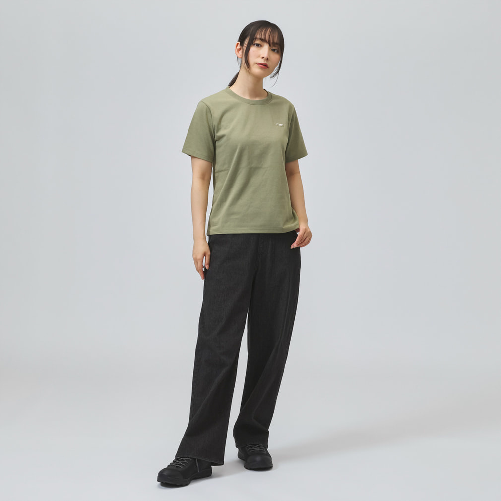 ナンガ レディース アウトドアカジュアル 半袖Tシャツ ECO HYBRID BOX