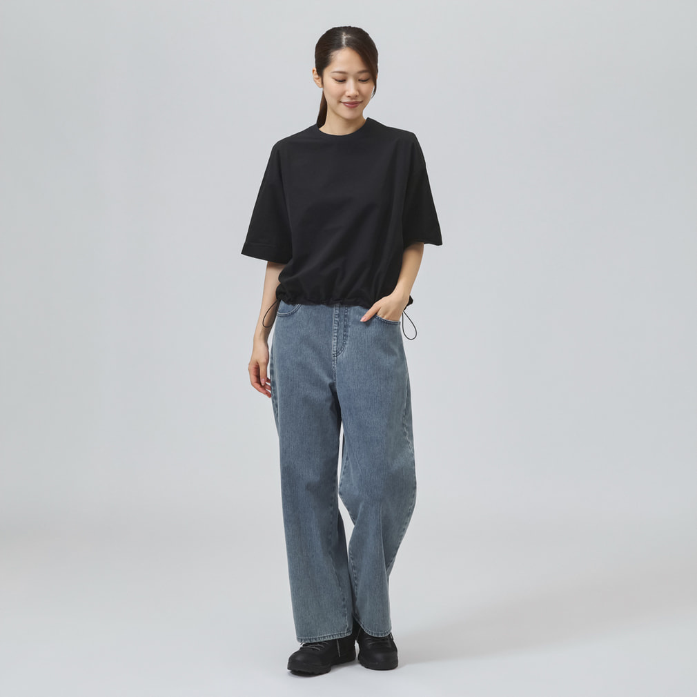 ナンガ レディース アウトドアカジュアル 半袖Tシャツ DotAir COMFY S