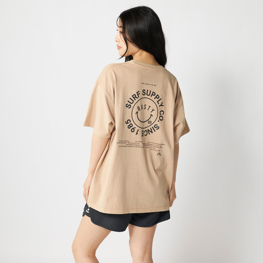 ラスティー レディース アウトドアカジュアル 半袖Tシャツ 926502