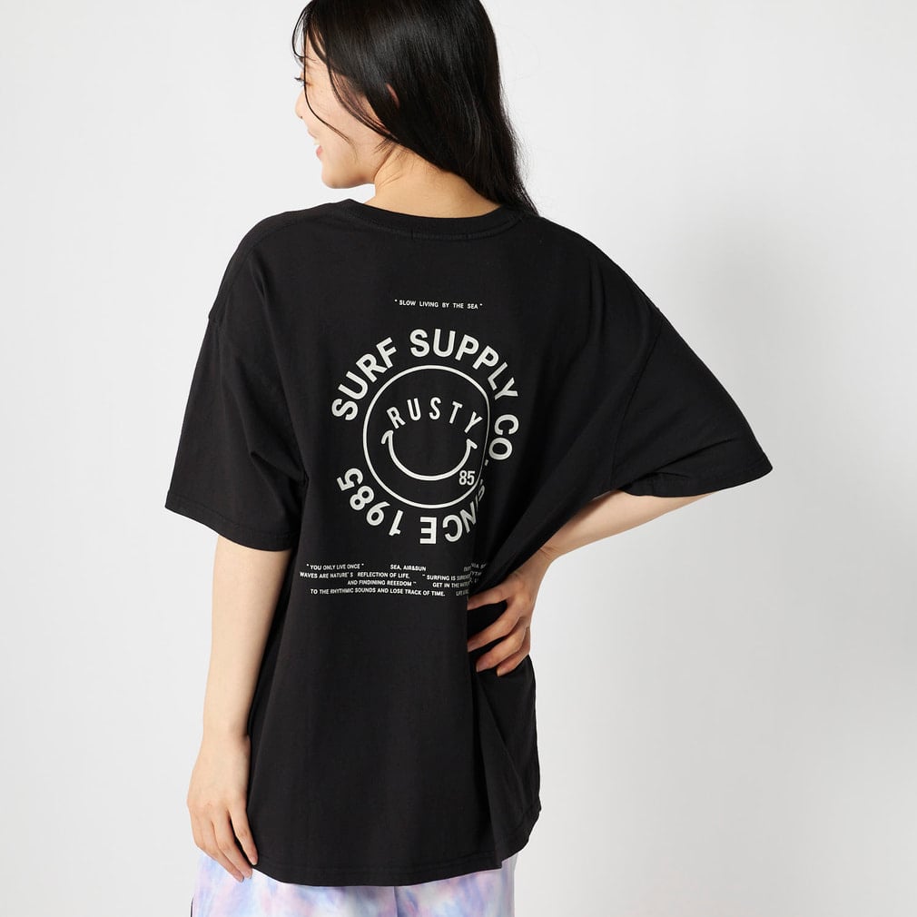 ラスティー レディース アウトドアカジュアル 半袖Tシャツ 926502