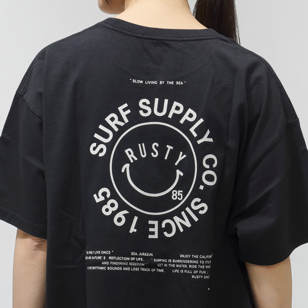 ラスティー レディース アウトドアカジュアル 半袖Tシャツ 926502