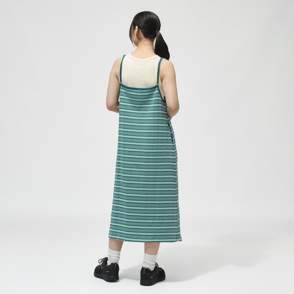 2026春夏 チャムス レディース アウトドア ワンピース Stratum Rib