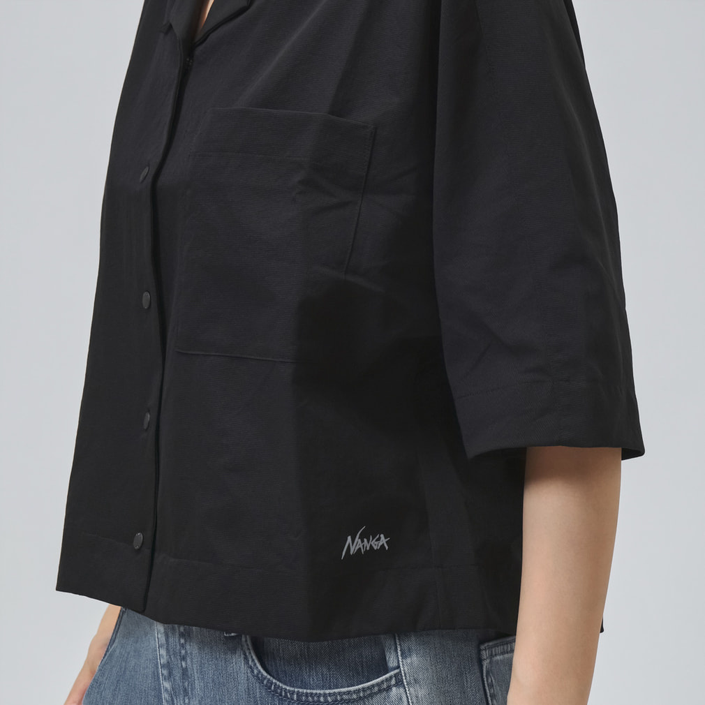 ナンガ レディース アウトドアカジュアル 半袖シャツ DotAir COMFY S/S