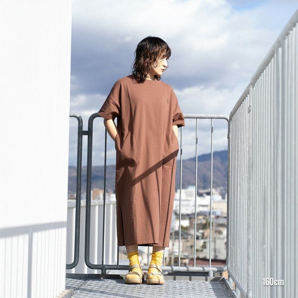 【本日のみ値下げ】 未使用タグ付き　deicy ハウンドトゥースサロペワンピース ディーオーディー アウトドアカジュアル ワンピース ウサロゴワンピ