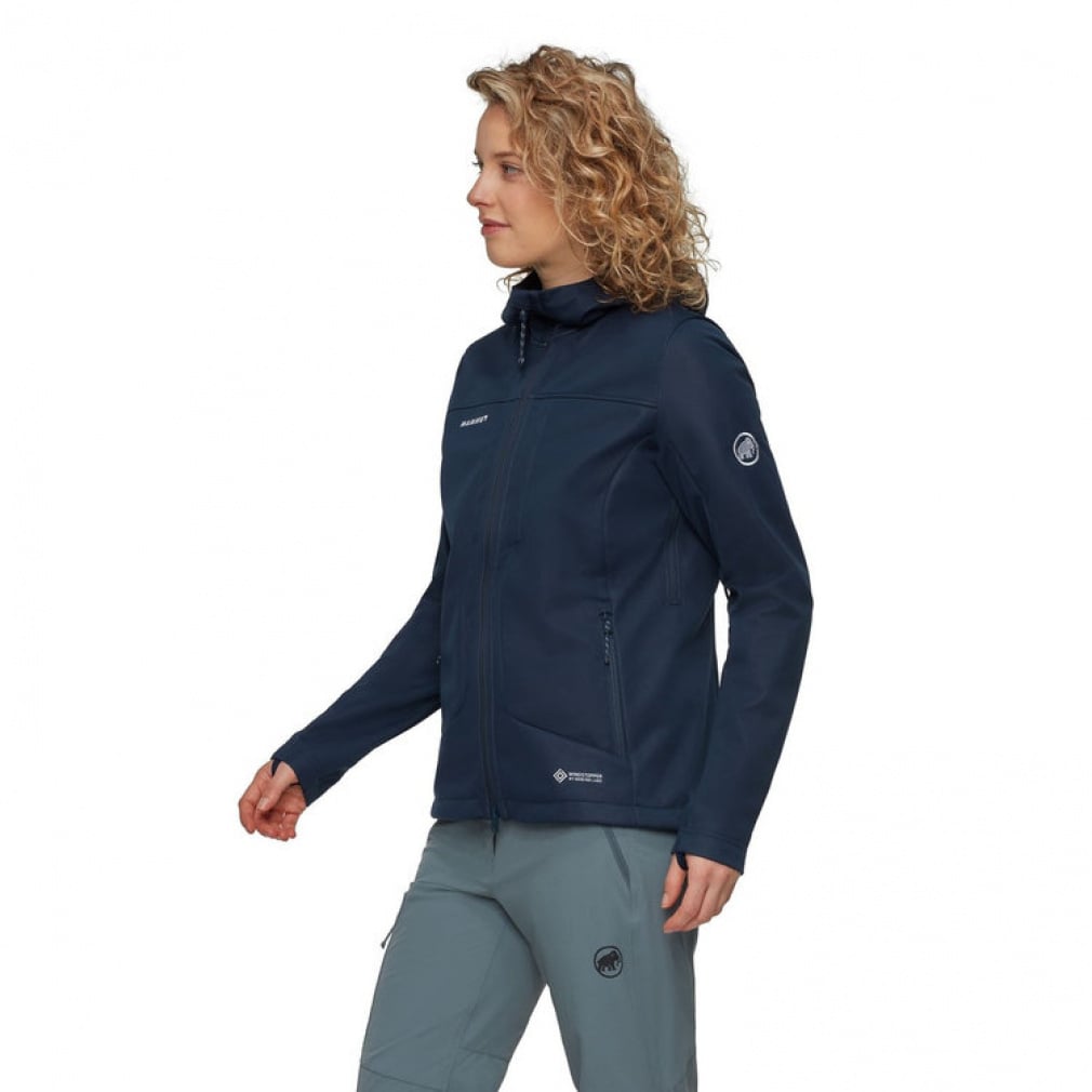 MAMMUT マムートジャケットSサイズキッズレディース 2026春夏 マムート レディース トレッキング ソフトシェルジャケット