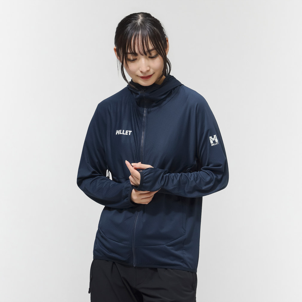 ミレー レディース トレッキング ジャケット SOL MESH HOODIE W