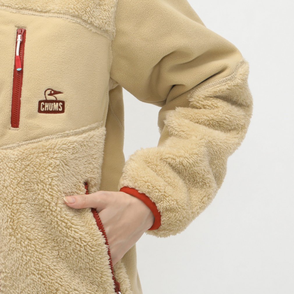チャムス レディース アウトドア アウトドアジャケット Bonding Fleece