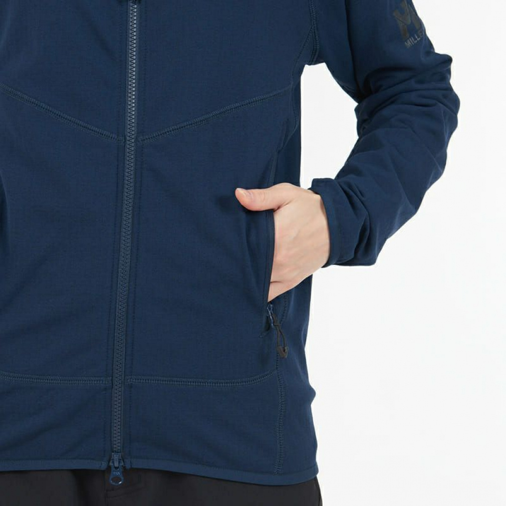 ミレー レディース トレッキング フリースジャケット DRY GRID HOODIE