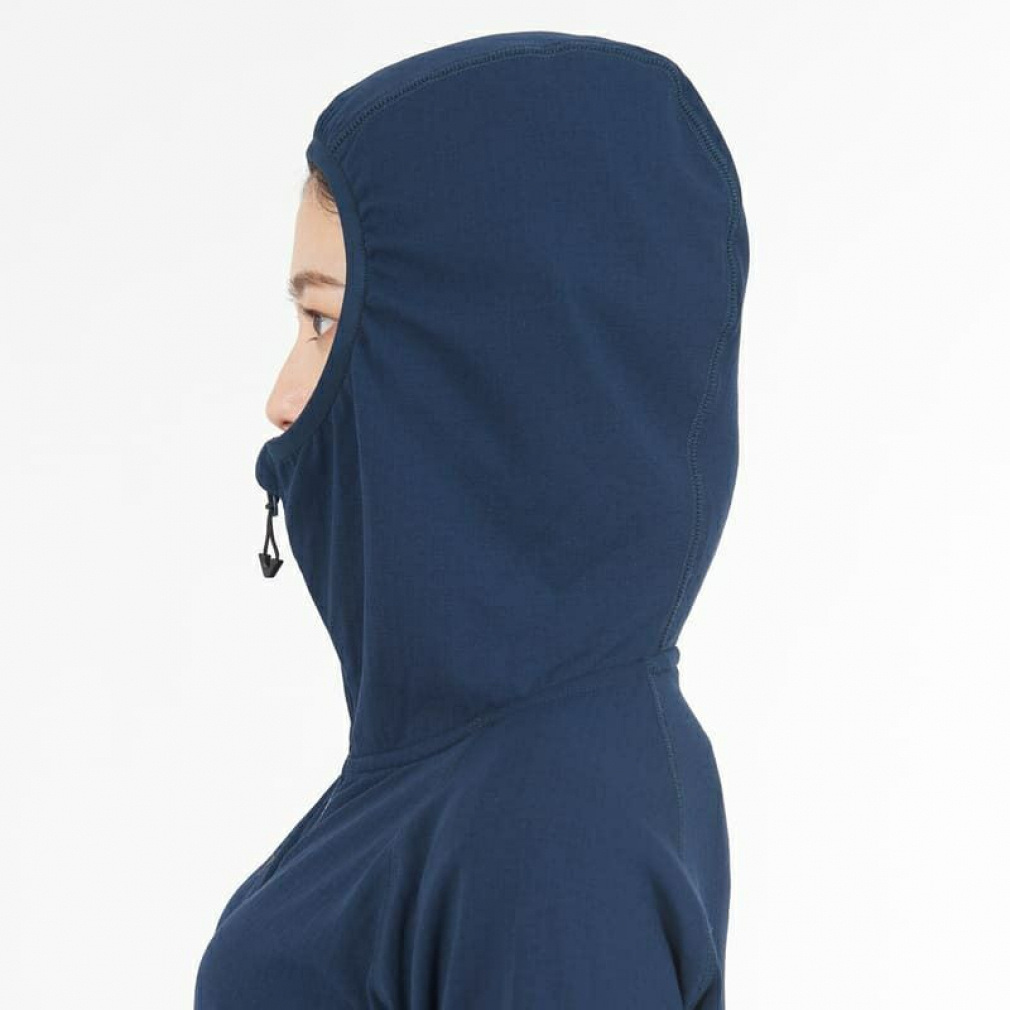 ミレー レディース トレッキング フリースジャケット DRY GRID HOODIE