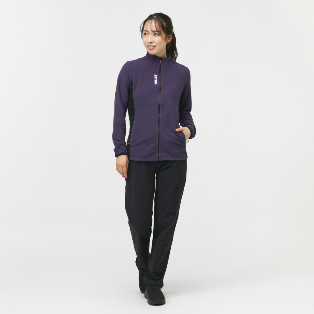 ミレー レディース トレッキング フリースジャケット UBIC LIGHTGRID