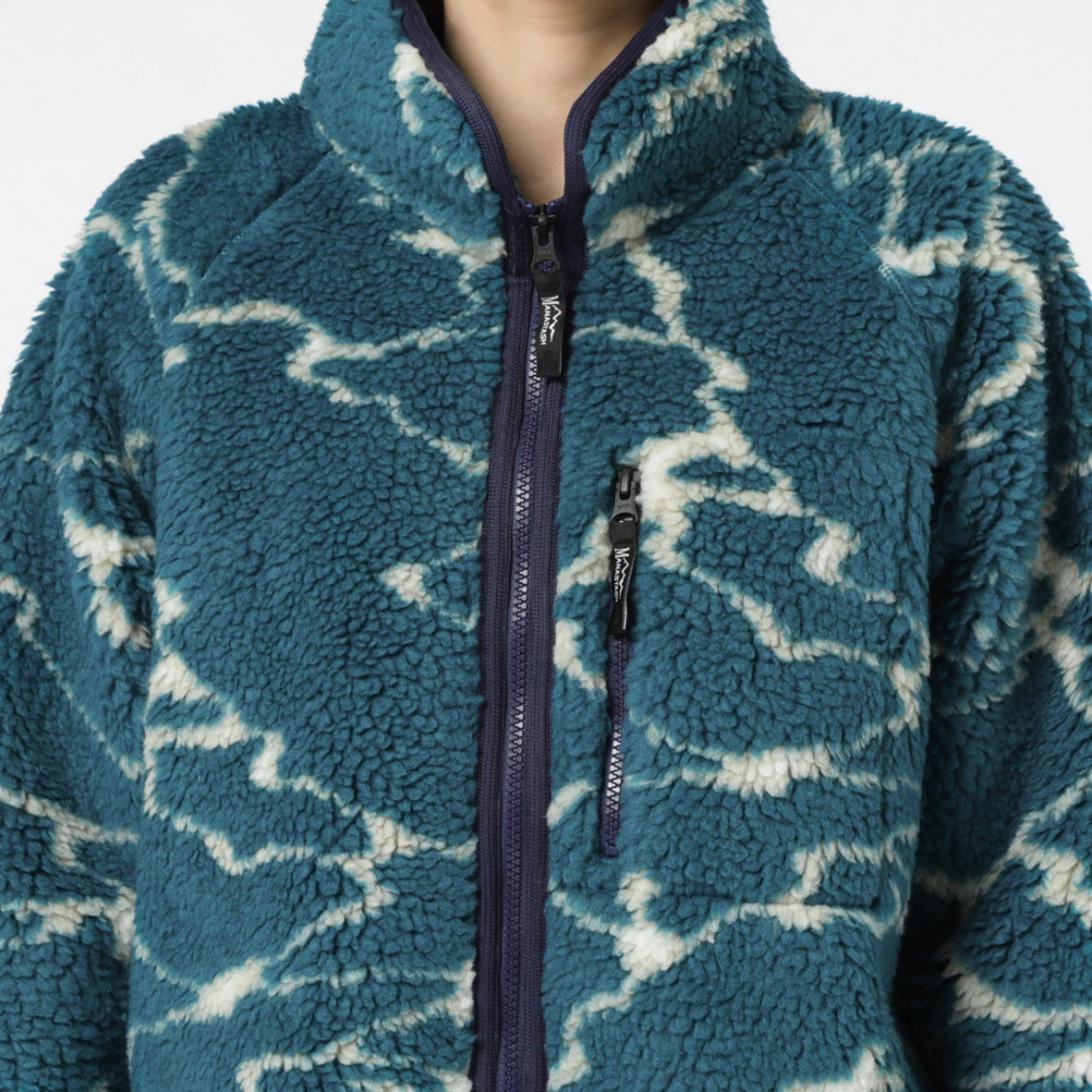 マナスタッシュ レディース アウトドア フリースジャケット LITHIUM