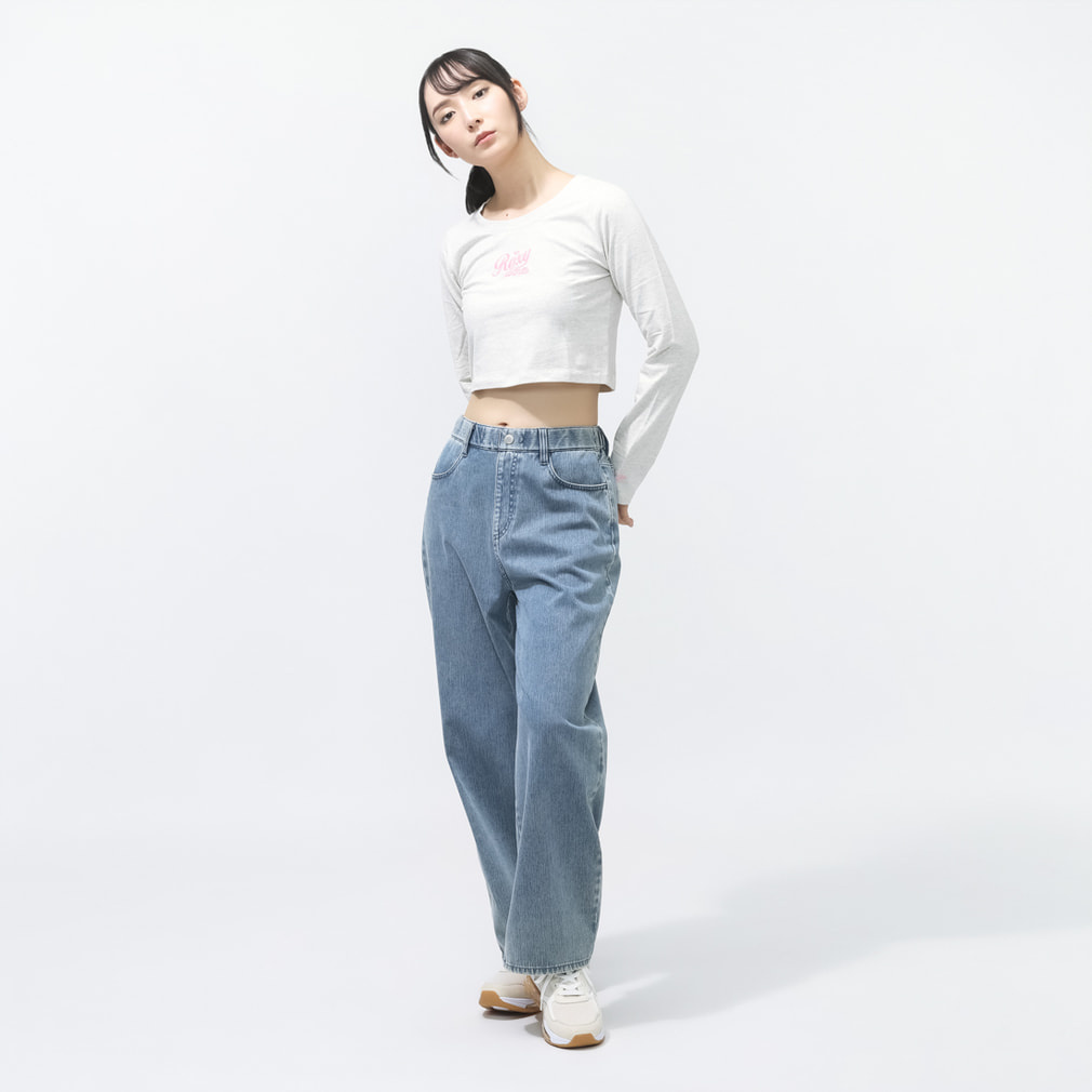 ロキシー レディース アウトドアカジュアル 長袖Tシャツ ROXY WITH