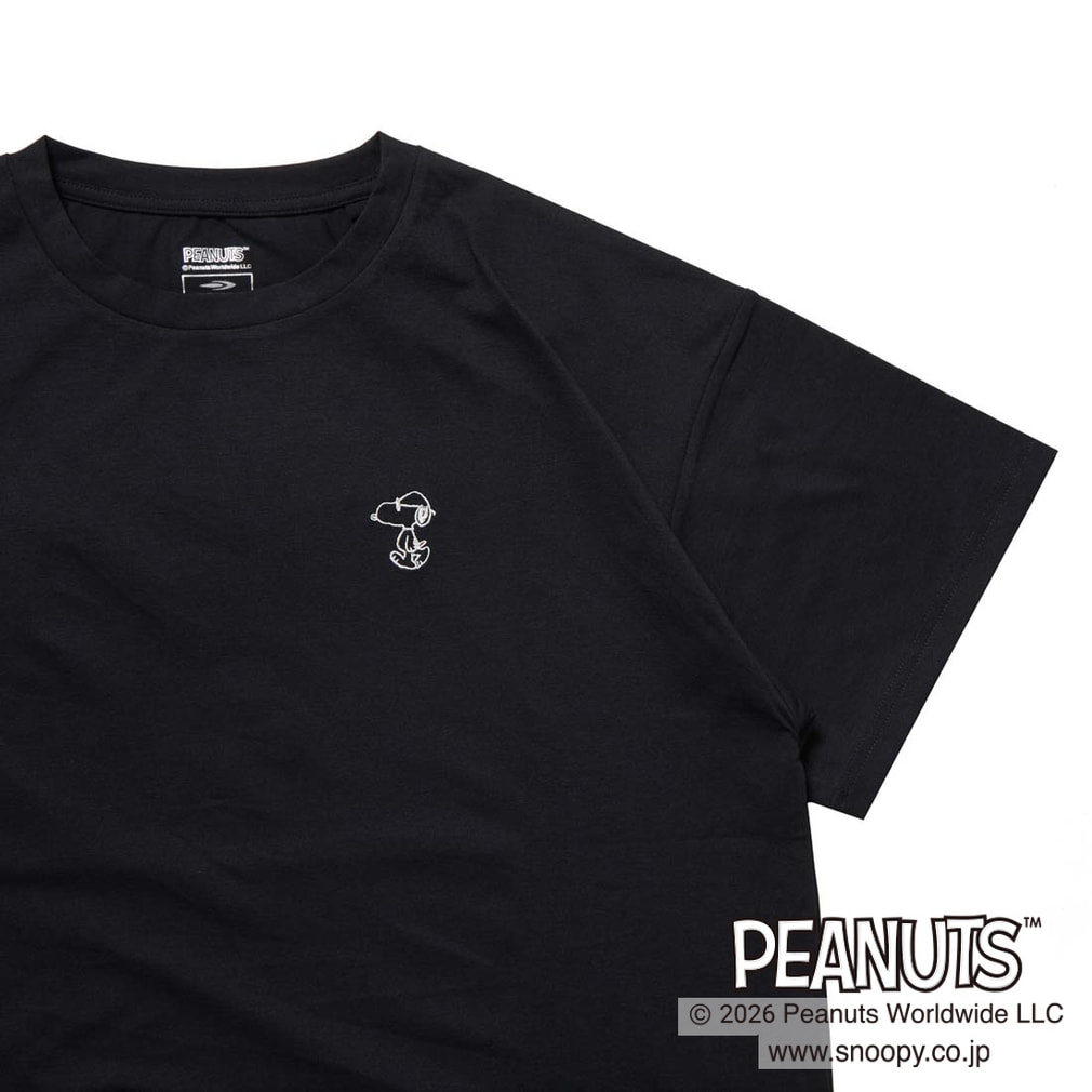 ピーナッツ スヌーピー レディース 半袖 Tシャツ UVカットドライ