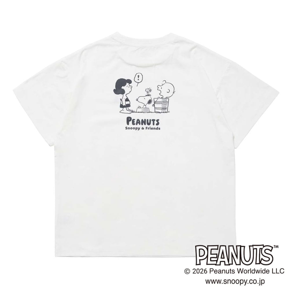 ピーナッツ スヌーピー レディース 半袖 Tシャツ UVカットドライ