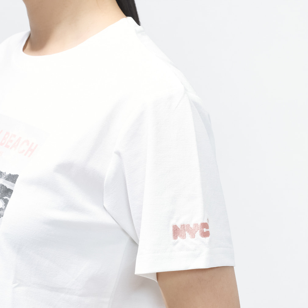 ティゴラ レディース 半袖 Tシャツ UVカットドライグラフィックTシャツ