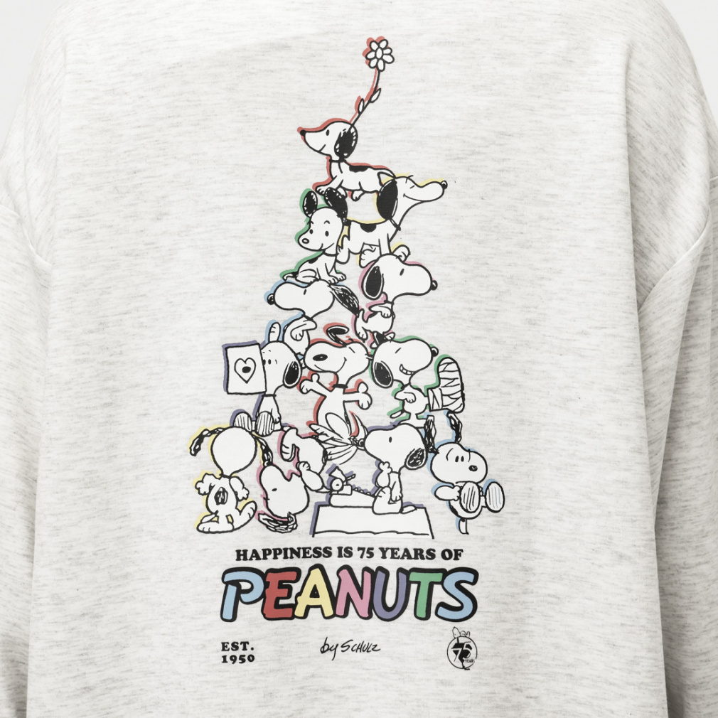 スウェットパーカー SNOOPY PEANUT75周年｜Alpen Online