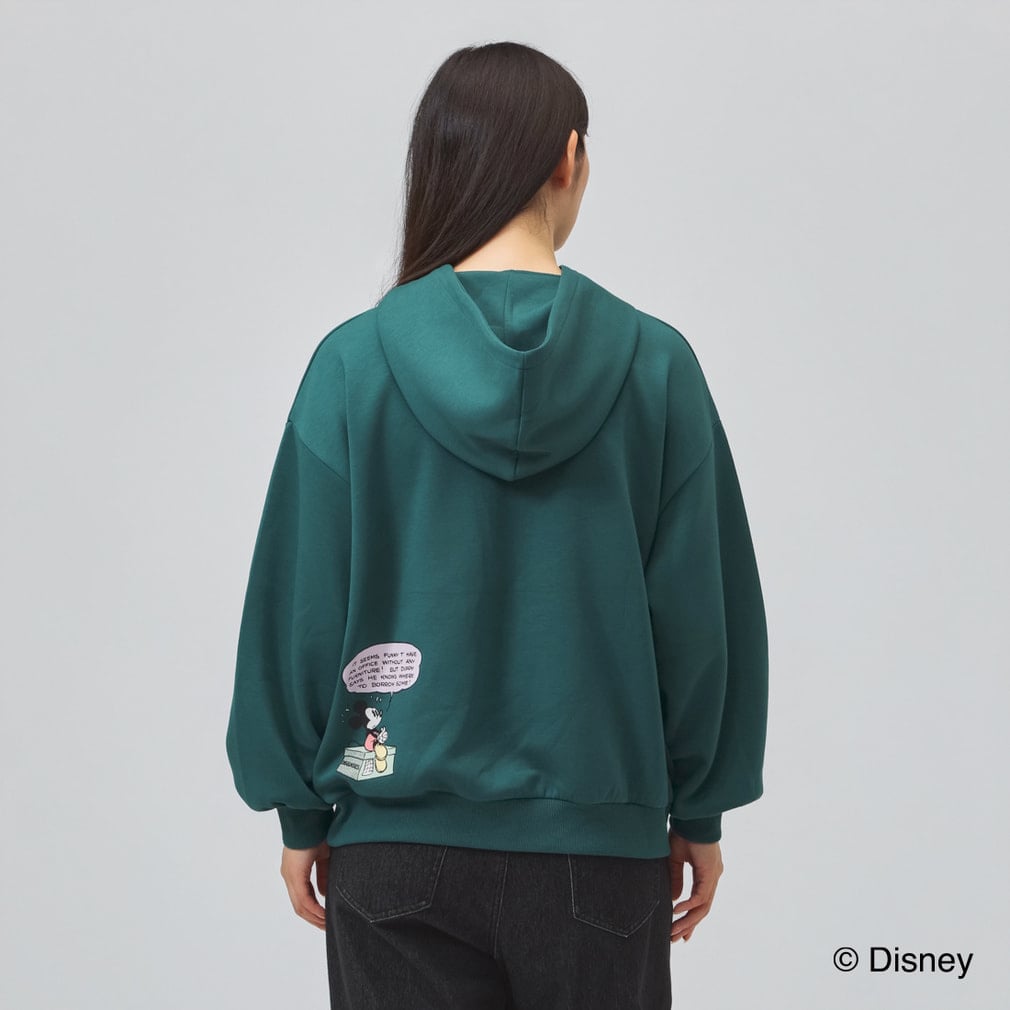 ディズニー レディース スウェット パーカー グラフィックフード