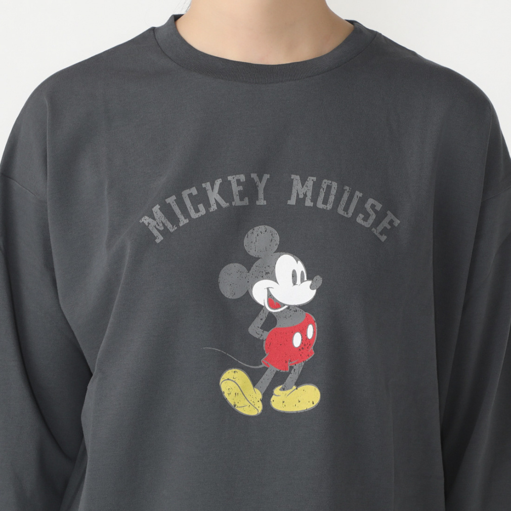 ディズニー レディース 長袖 Tシャツ DN ロングTシャツ TRDN-9C25144TL
