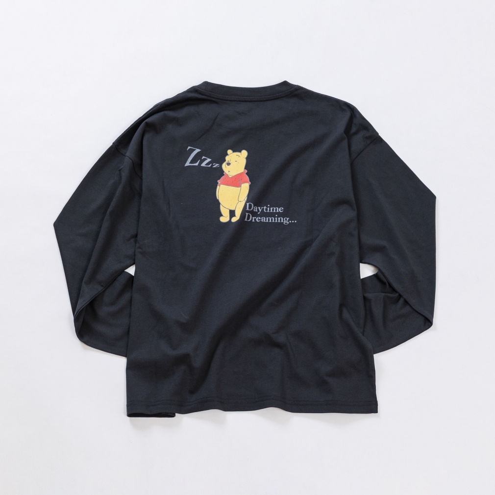 ディズニー くまのプーさん レディース 長袖 Tシャツ コットンロングT