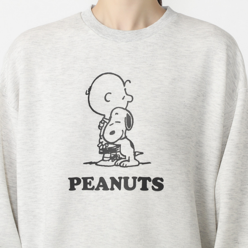 ピーナッツ スヌーピー レディース スウェット トレーナー テック