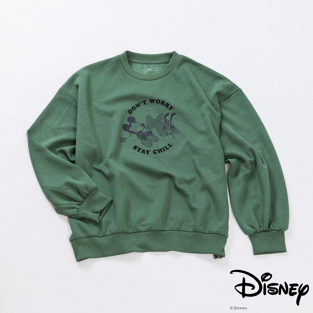 ディズニー レディース スウェット トレーナー スウェットシャツ