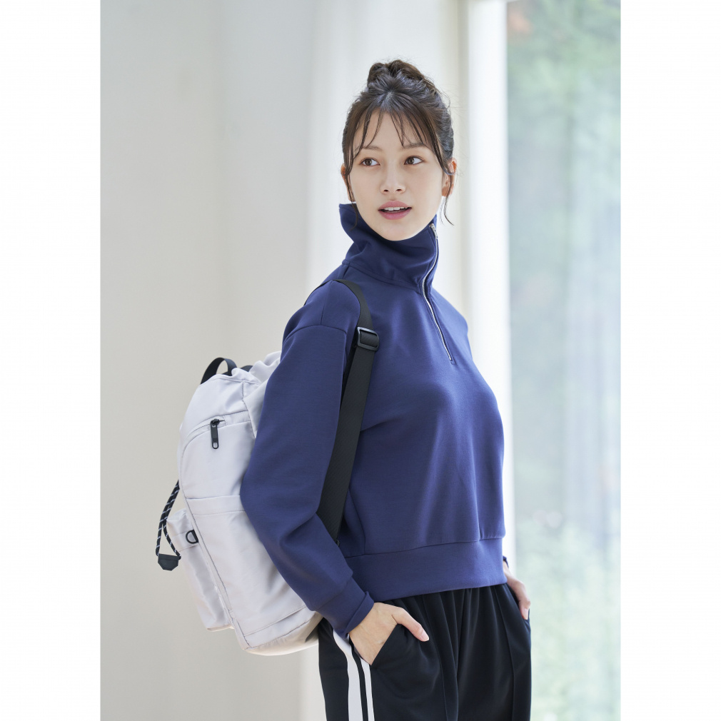 GALVIN GREEN ハーフジッププルオーバー ライトブルー/ブラック GALVIN GREEN ハーフジッププルオーバー ライトブルー/ブラック