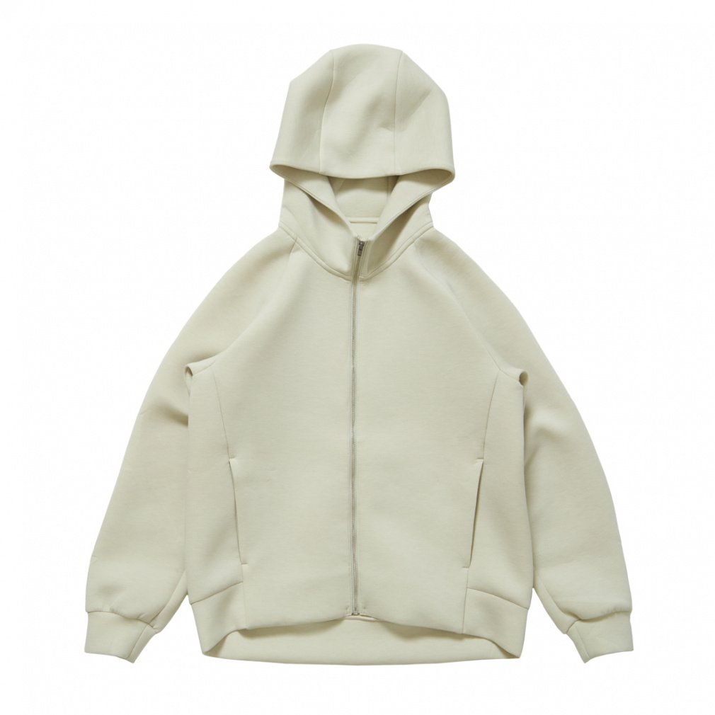 美品✨BEIGEベイジ　オーガニックコットンスウェットジップパーカー ティゴラ レディース スウェット パーカー テックスウェットジップ