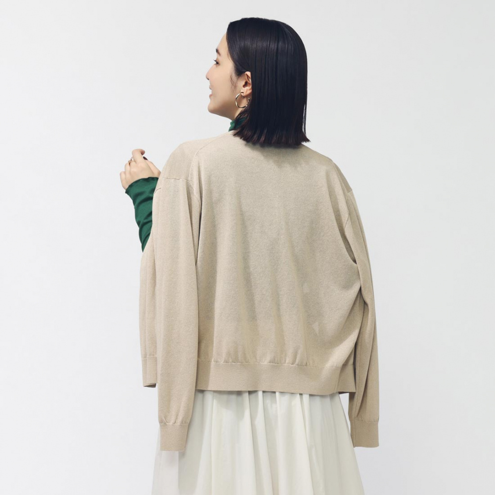 ティゴラ レディース ウェア シアーニットカーディガン TR-9C2635CD