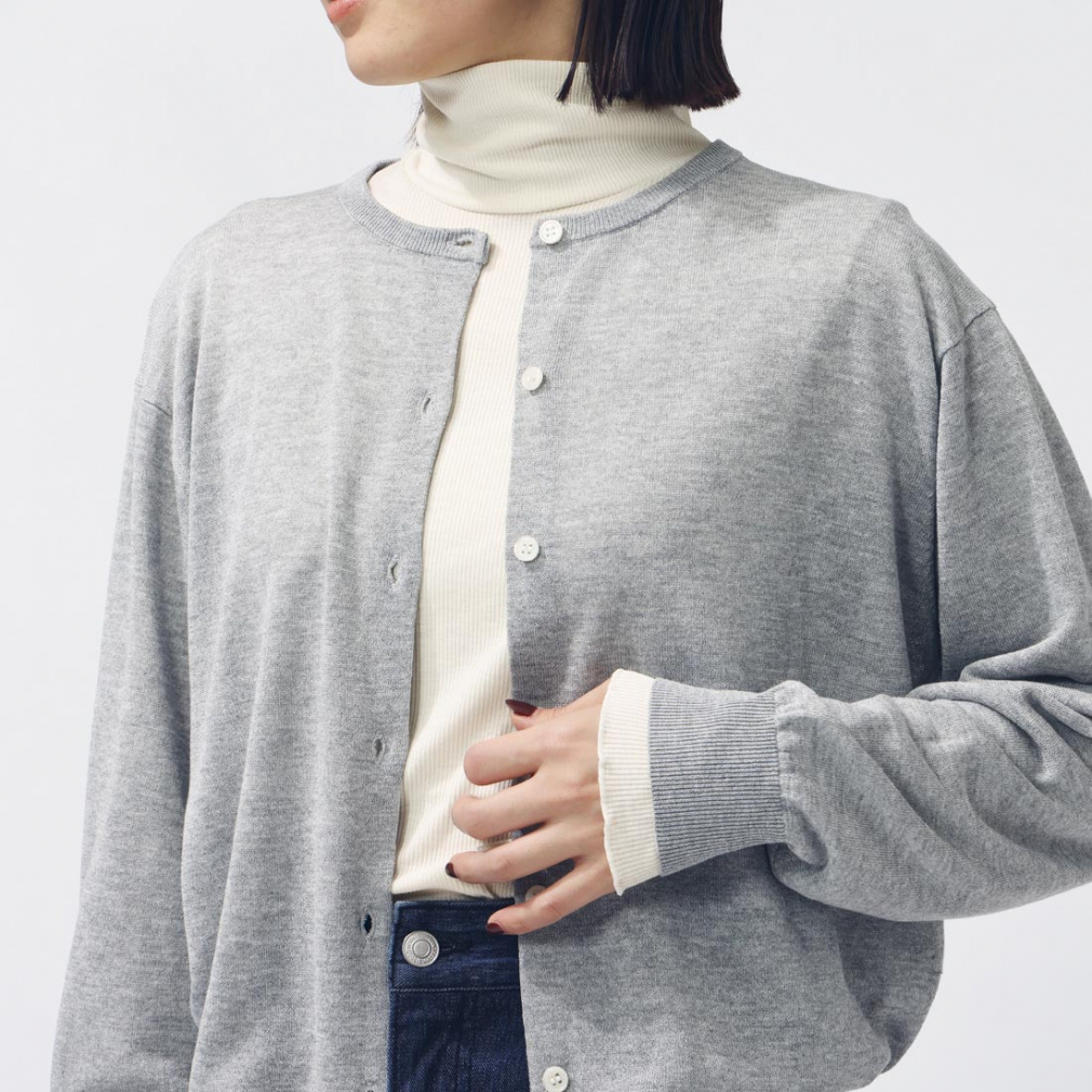 ティゴラ レディース ウェア シアーニットカーディガン TR-9C2635CD