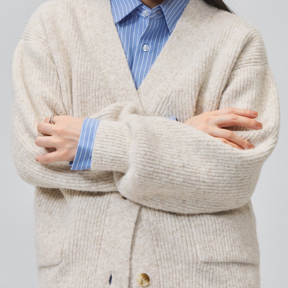 ETRO クリーム色 ニットカーディガン ティゴラ レディース ウェア ニットカーディガン TR-9C2646KL スポーツ