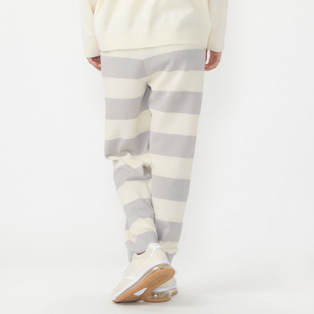 ピーナッツ スヌーピー レディース ウェア ふんわりニットロングパンツ