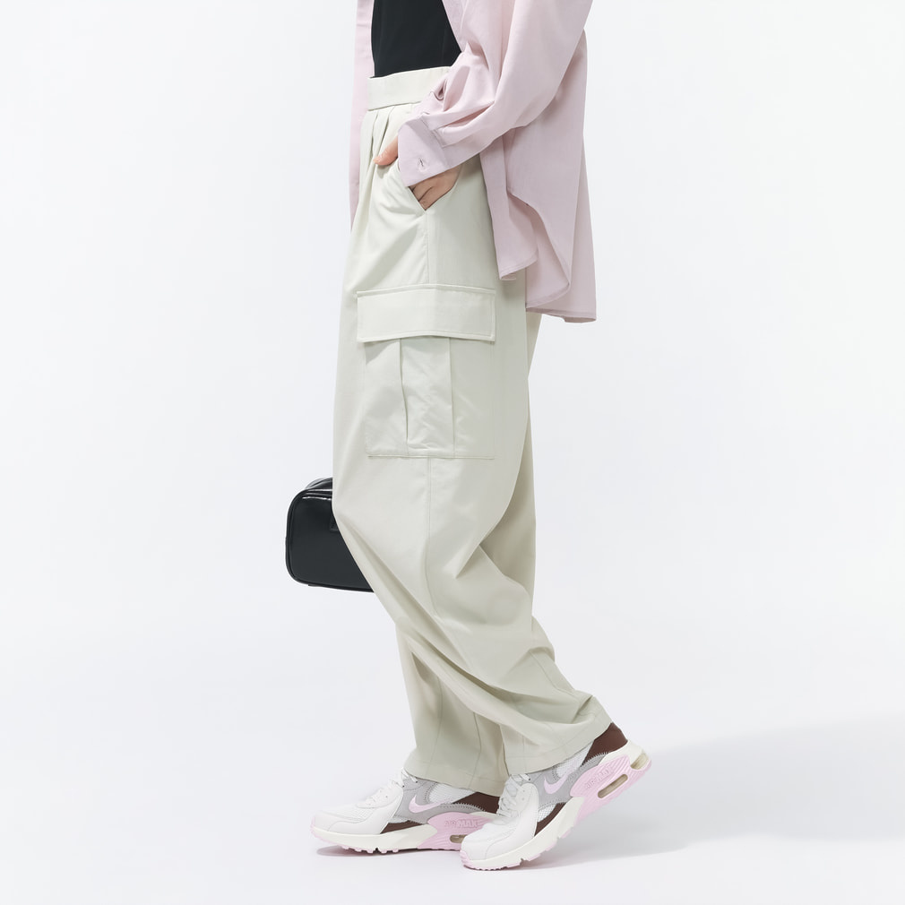 ティゴラ レディース ロングパンツ UVカット撥水カーゴパンツ TR