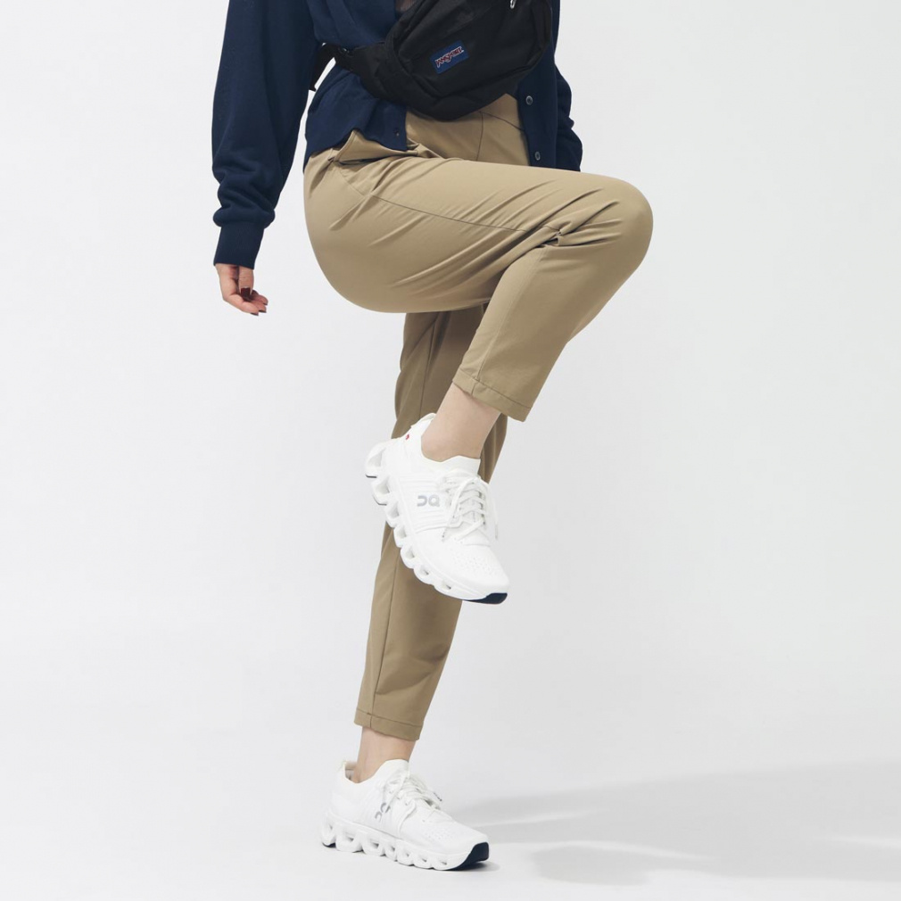 ティゴラ レディース ロングパンツ 4WAYストレッチテーパードパンツ TR