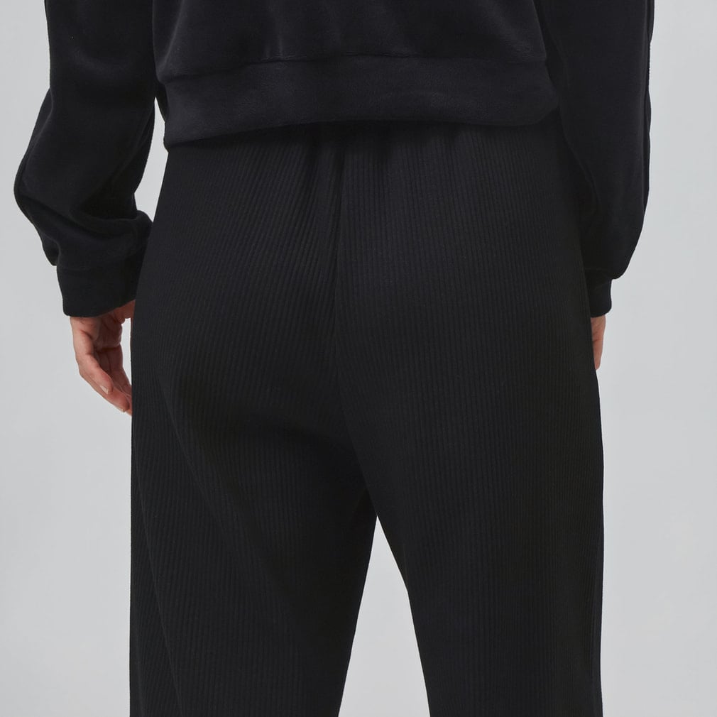 ティゴラ レディース ロングパンツ 撥水ストレッチリブワイドパンツ TR