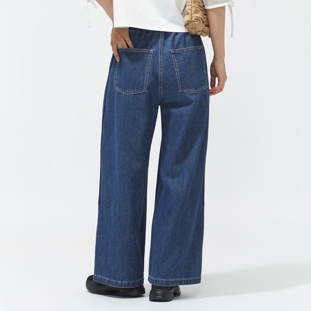 コンバース レディース ロングパンツ AP CS DENIM COMBI PANTS L