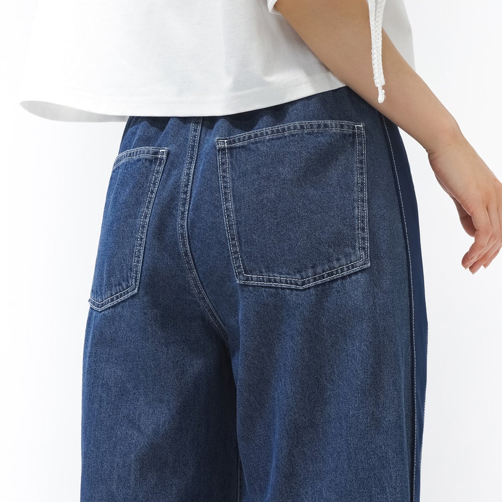 コンバース レディース ロングパンツ AP CS DENIM COMBI PANTS L