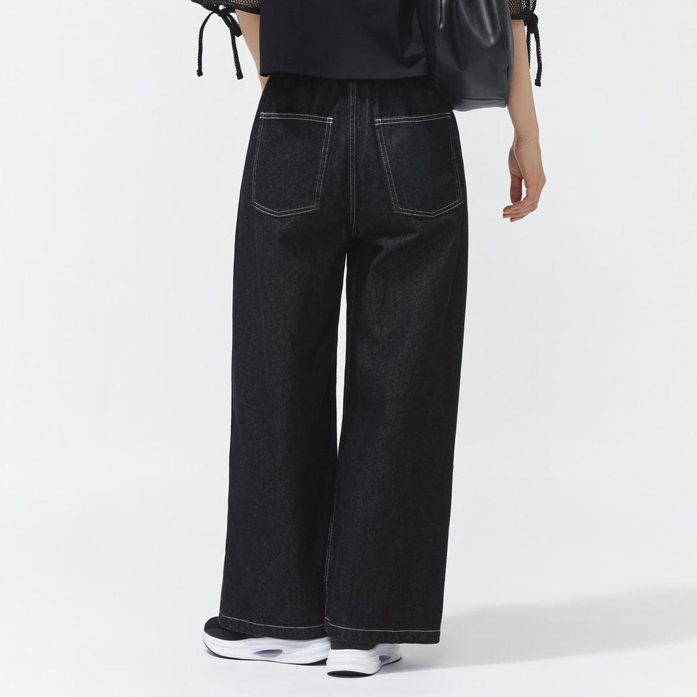 コンバース レディース ロングパンツ AP CS DENIM COMBI PANTS L