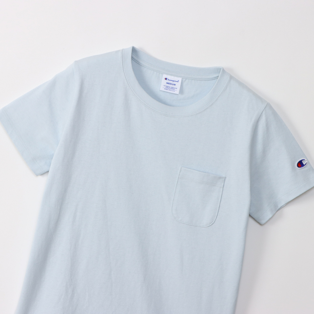 チャンピオン レディース 半袖 Tシャツ SHORT SLEEVE POCKET T-SHIRT