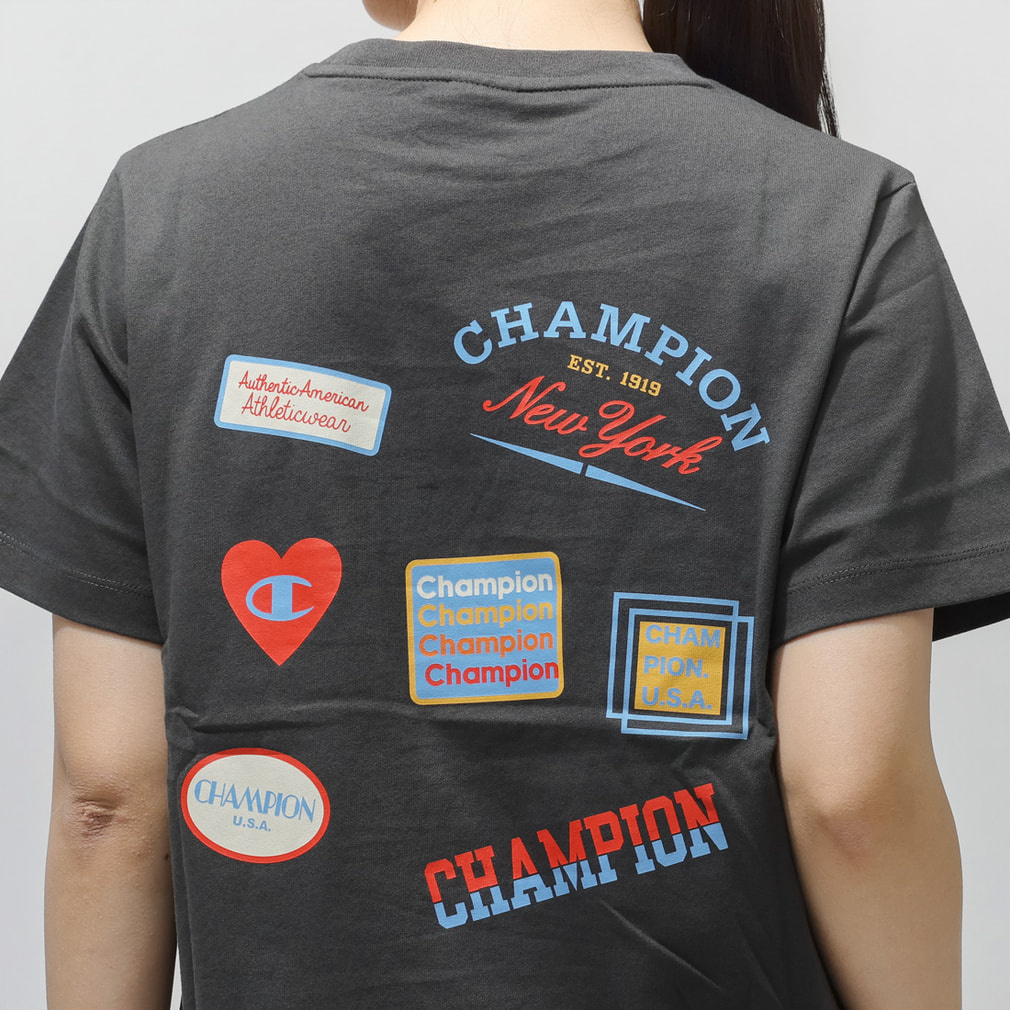 チャンピオン レディース 半袖 Tシャツ SHORT SLEEVE T-SHIRT CWSD355