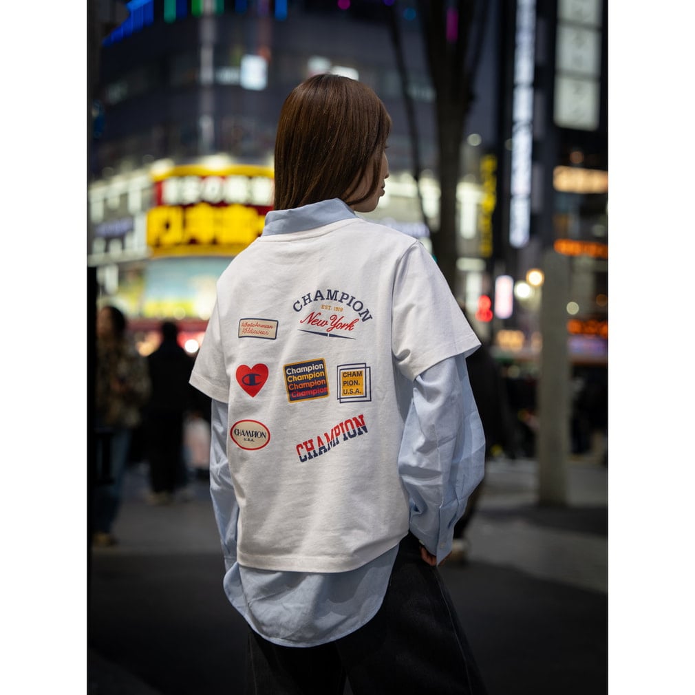 チャンピオン レディース 半袖 Tシャツ SHORT SLEEVE T-SHIRT CWSD355